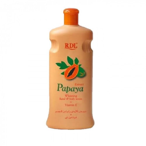 لوشن البابايا مرطب ومفتح لليدين والجسم من RDL 700م...