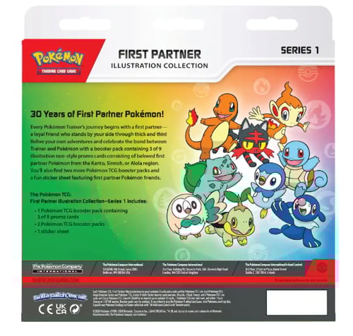 الطلب المسبق ل بوكيمون فيرست بارتنر