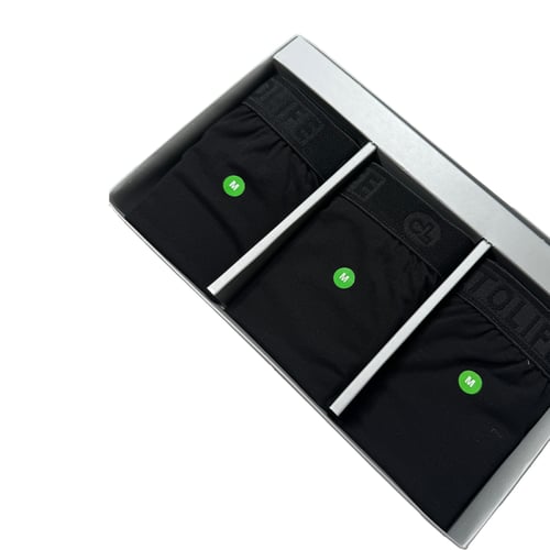 بوكس بوكسر رجالي ثلاث قطع قطن ليكرا