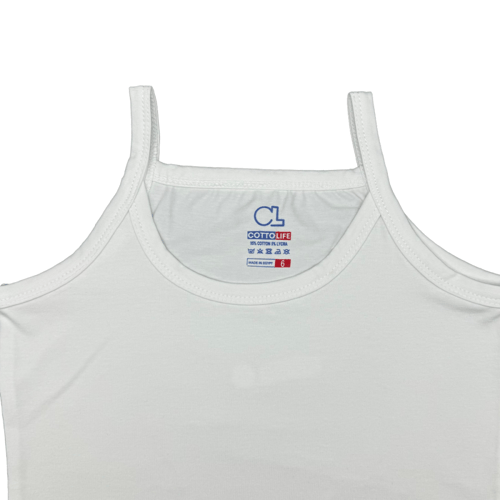 تي شيرت نسائي حمالات رفيعة ليكرا