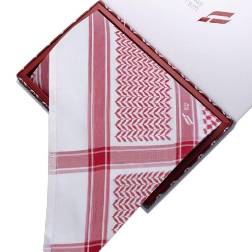 شماغ رسم احمر انجليزي - CE