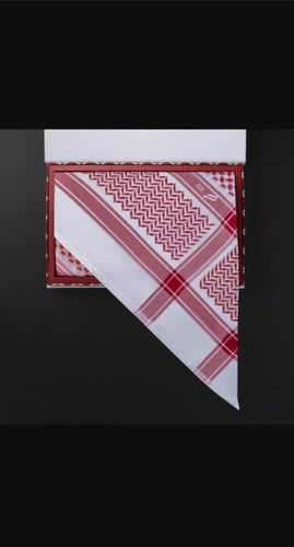 شماغ رسم احمر انجليزي - CE