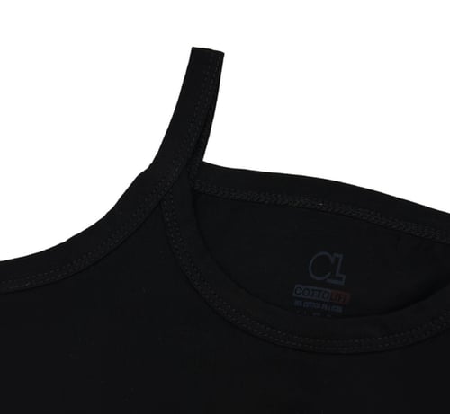 بوكس 3 قطع طقم بناتي تي شيرت حمالة رفيعة+شورت ليكر...