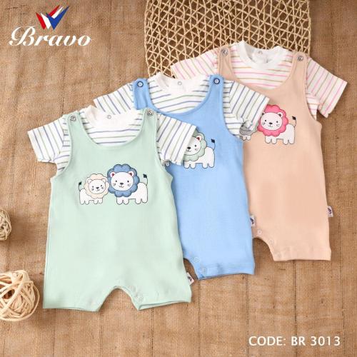 طقم تيشيرت ودنغري صيفي - BR3013