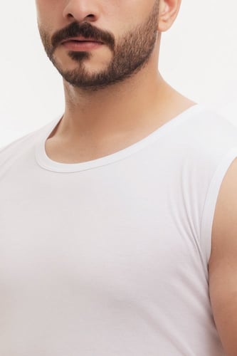 فنيلة كتافي أبيض CL-203