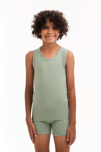 طقم ولادي علاقي + هاف ملون