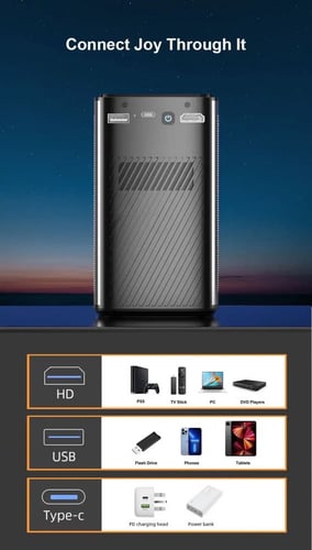 بروجيكتر ميني سمارت بحجم كف اليد