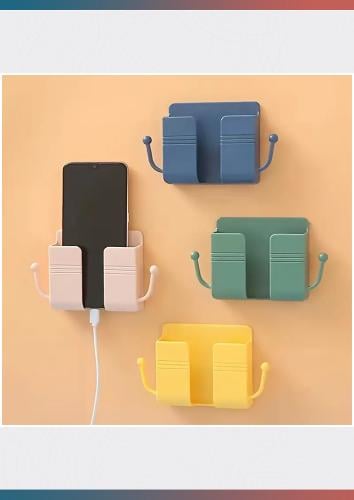 حامل شحن الهاتف ومفاتيح (أبيض)