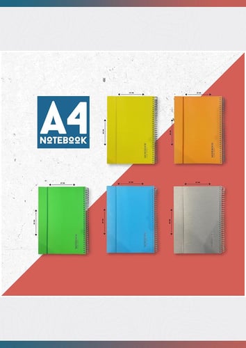 دفتر جامعي A4