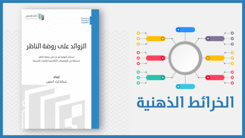 منتج رقمي-خرائط الزوائد على روضة الناظر
