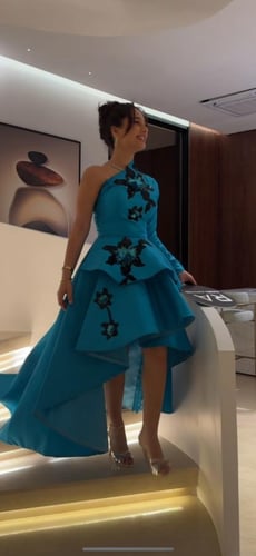 Lagoon Noir Gown