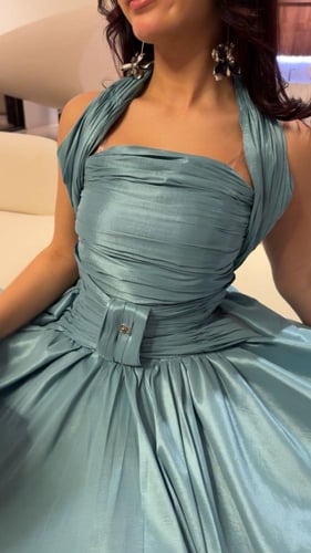 Celeste Satin Gown