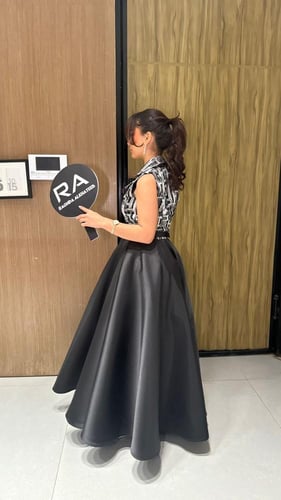 Gridline Gown