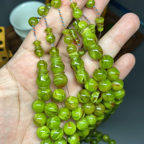 مسباح فاتوران اخضر عرق احمر
