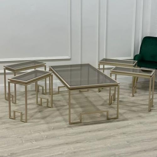 طقم طاولات 5 قطع