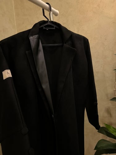 عبايه #19 لون أسود