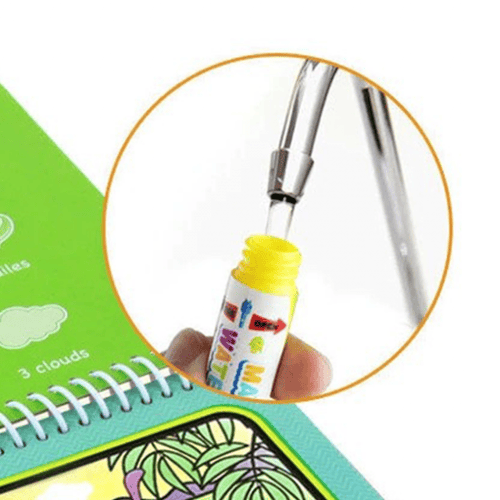 دفتر تلوين مائي سحري للاطفال