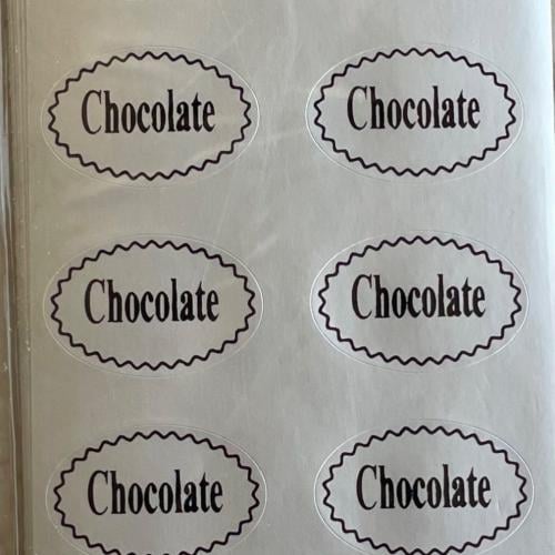 ستكر شوكلاته فضي