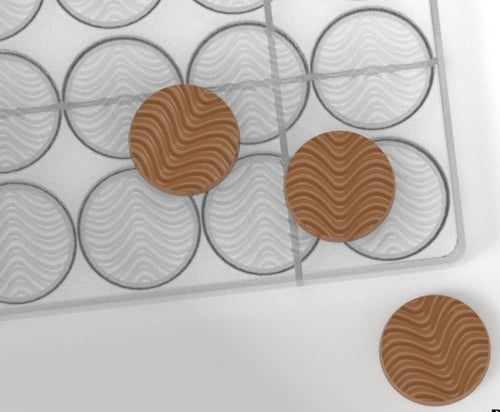 قالب شوكلاته دوائر