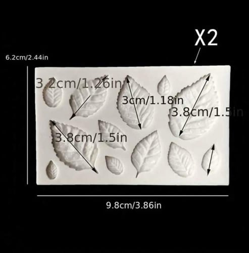 قالب سيلكون ورق