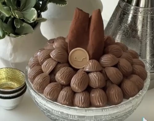 قالب شوكلاته بندق