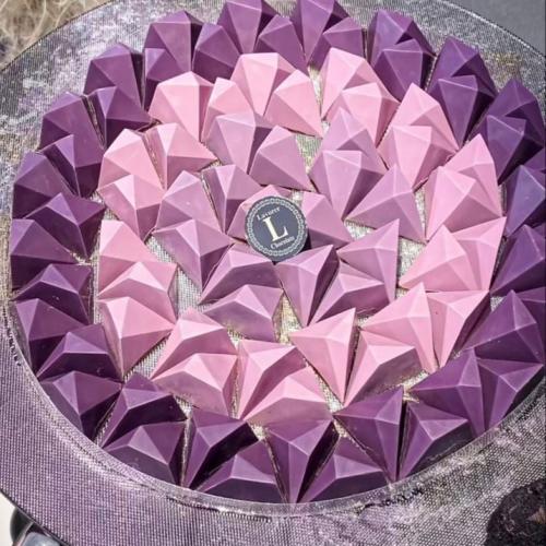 قالب شوكلاته اكريلك سداسي