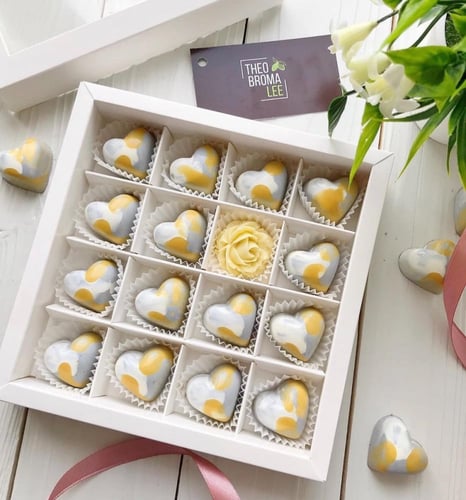 قالب شوكلاته اكريلك قلب