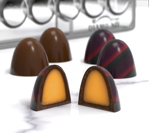 قالب شوكلاته هرم اكريلك