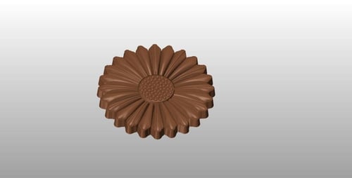 قالب شوكلاته ورد