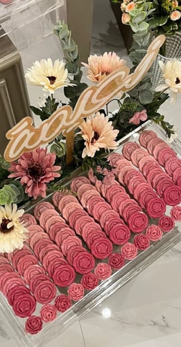 قالب شوكلاته ورده