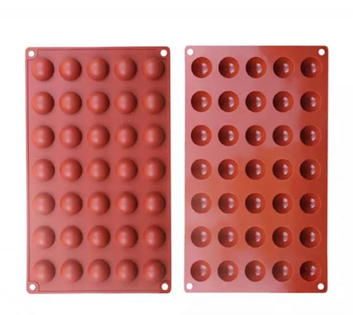 قالب سيلكون نص كرة صغير