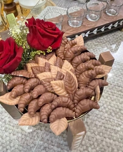 قالب شوكلاته ورقه