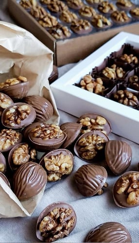 قالب شوكلاته بندق