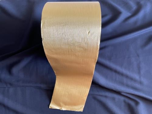 ورق تغليف شوكلاته ذهبي