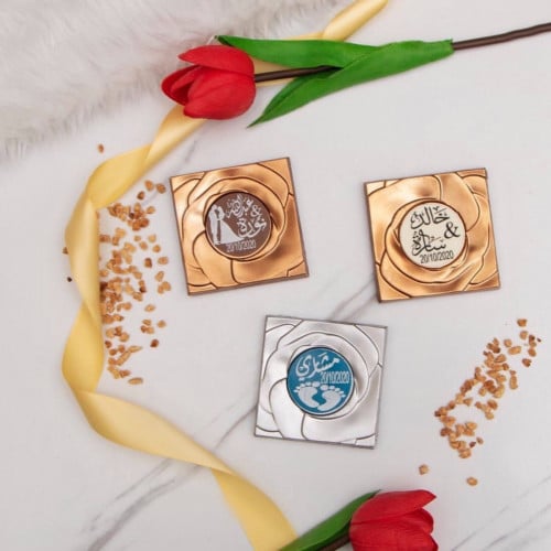 قالب طباعة برواز وردة