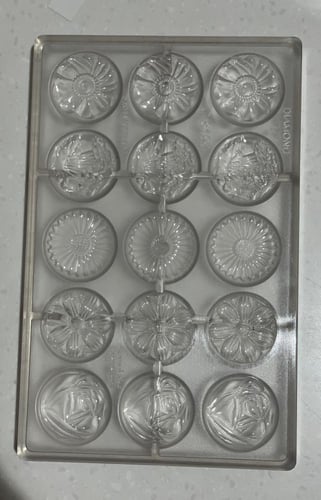 قالب شوكلاته ورد