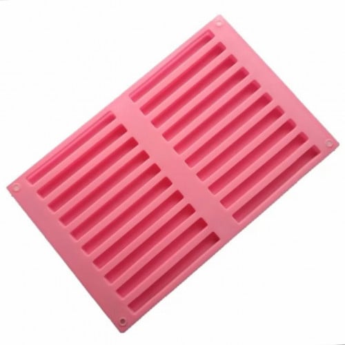 قالب سيلكون مستطيلات بطول 11.5سم وعرض 1سم