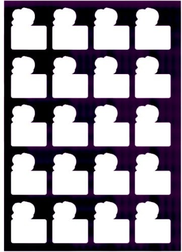 لوقو طباعة 4*5 سم