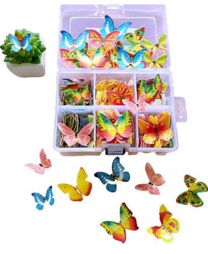 علبة فراشات ويفر قابلة للأكل عدد 540 فراشه