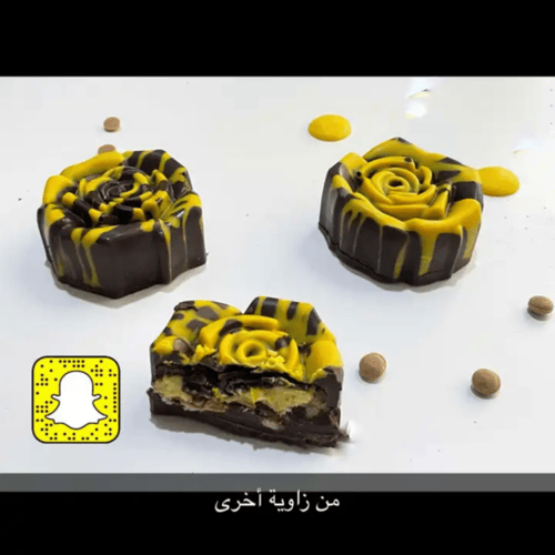 قالب شوكلاته ورد
