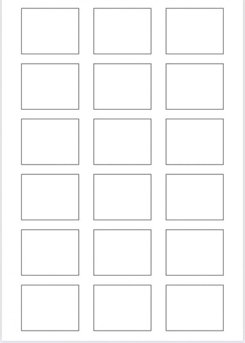 قالب طباعة شوكلاته مربع