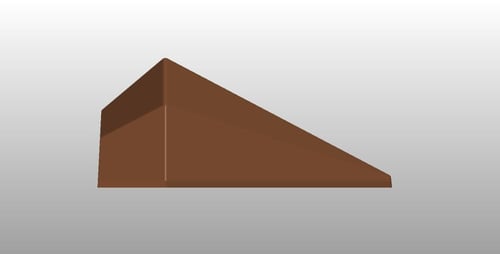 قالب شوكولاتة اكريليك الجوهرة