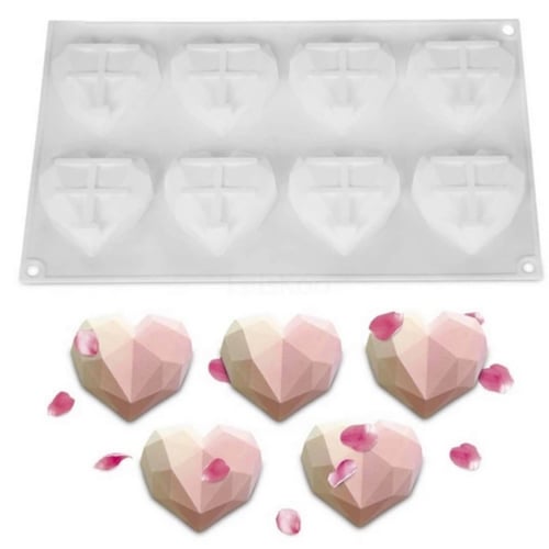 قالب سيلكون قلوب