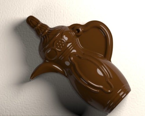 قالب شوكولاتة دله