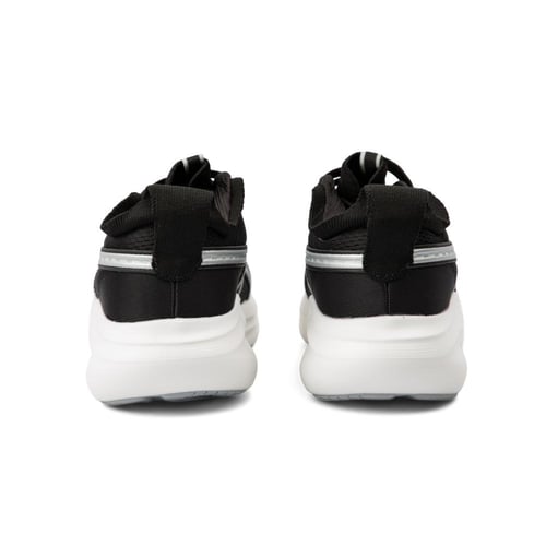 حذاء رياضي مريح للجري والنادي بلون اسود وابيض