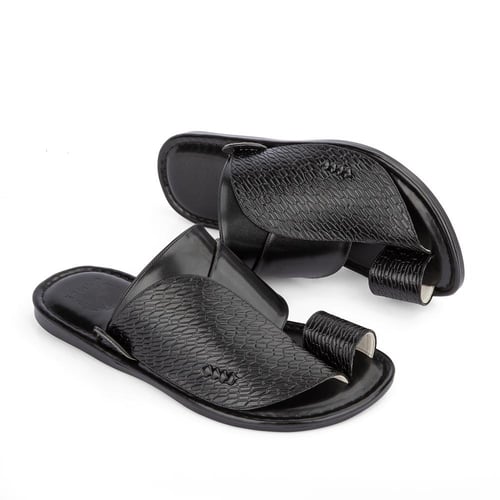 حذاء شرقي طبي أسود - صناعة وطنية