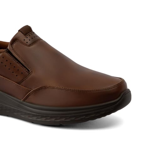 حذاء رسمي طبي من الجلد الطبيعي كافي