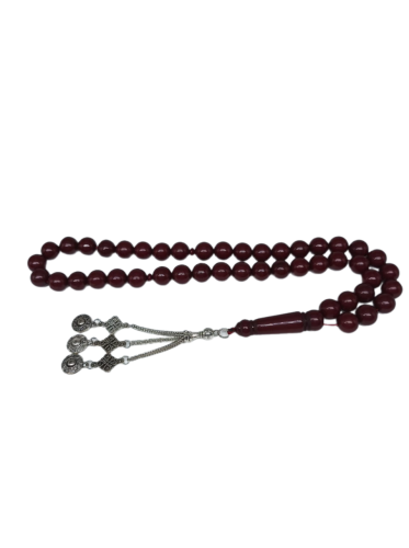 سبحة فاتوران برقندي انيقة