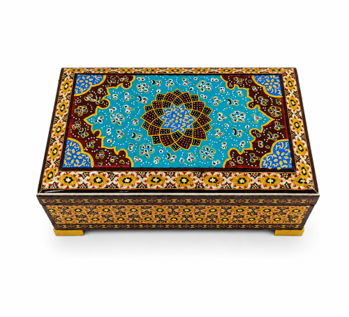 علبة مجوهرات راقية كبيرة