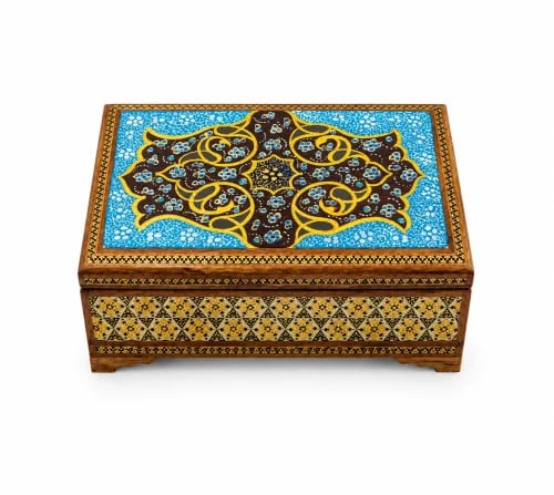 علبة المقتنيات الفاخرة كبيرة